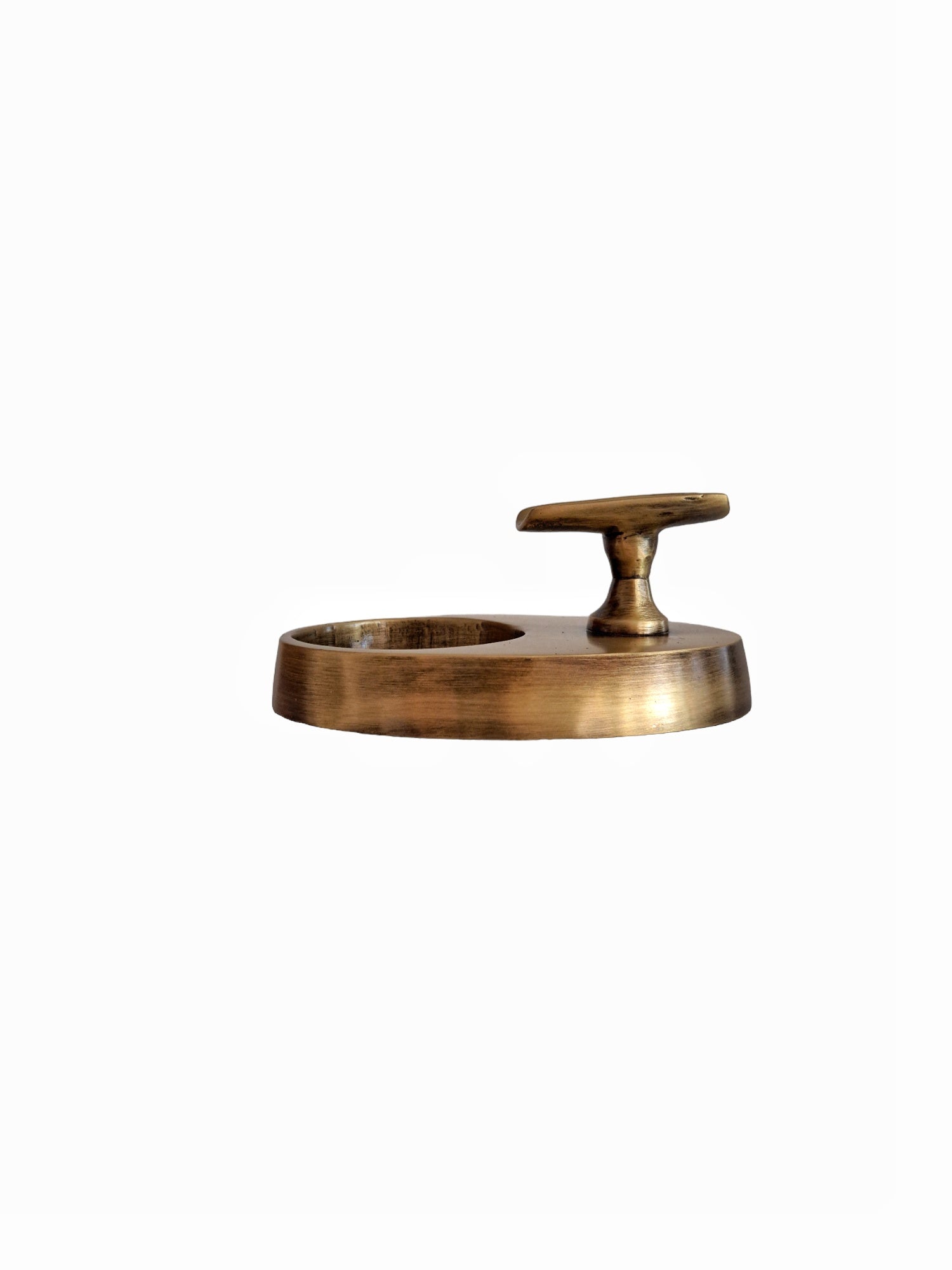 Bronze-Finished Solid Brass Cigar Tray – Vintage Puro Elegance