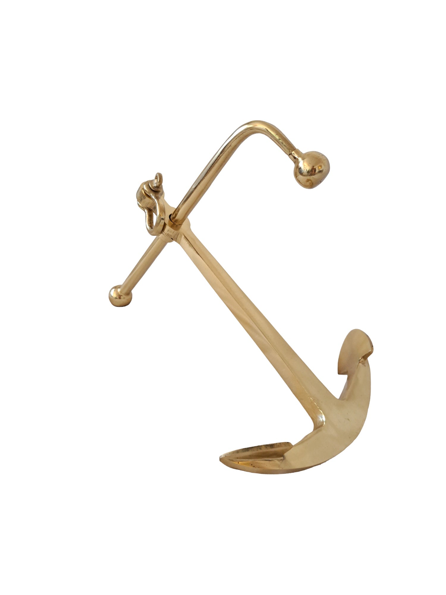 Solid Brass Decorative Boat Anchor – Nautical Home & Office Decor