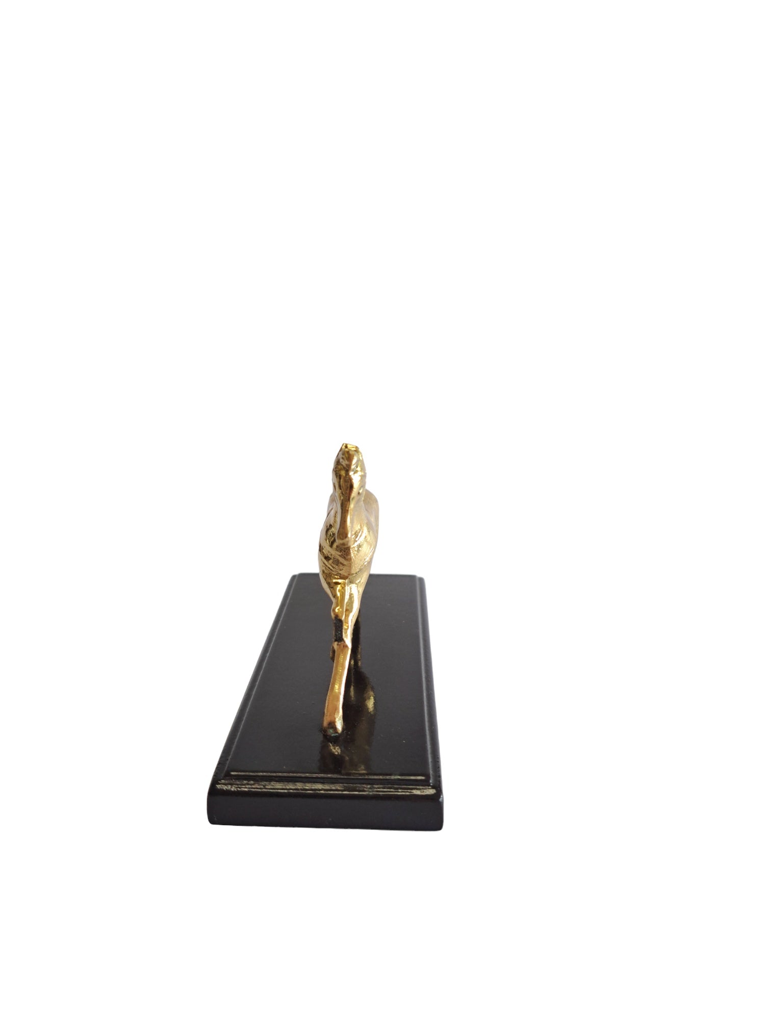 Handcrafted Brass Running Horse Figurine – Vintage Home Decor
