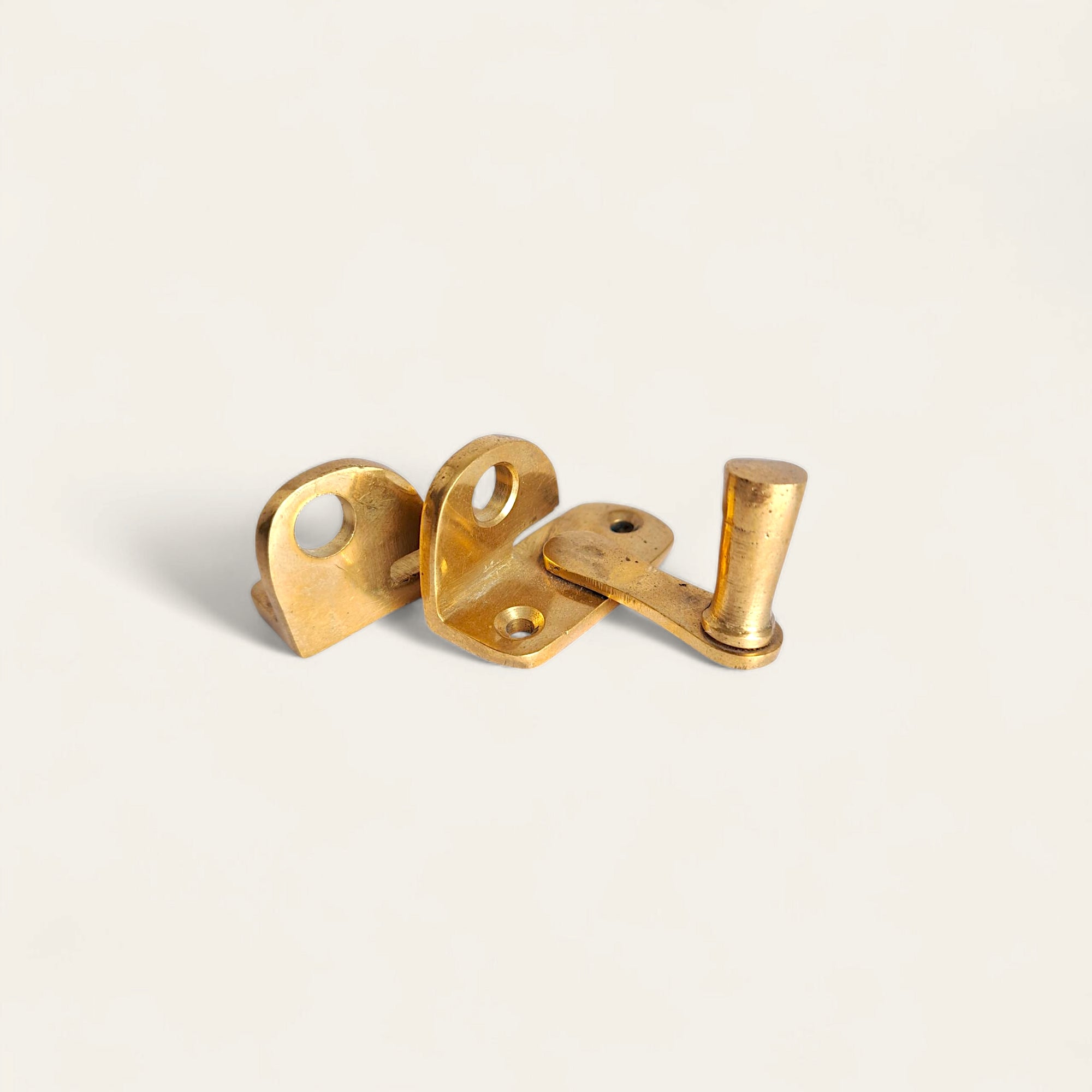 Vintage Brass Latch 4x4cm for Cabinet Hardware Decor