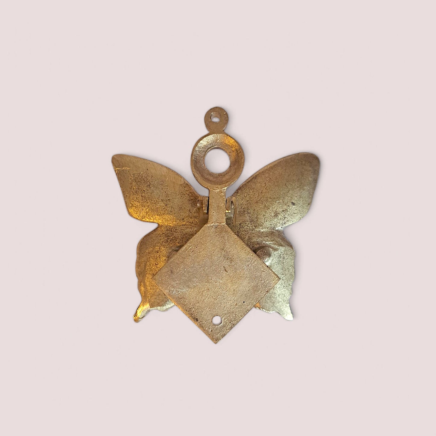 Solid Brass Butterfly Door Knocker – Gold & Antique Gold