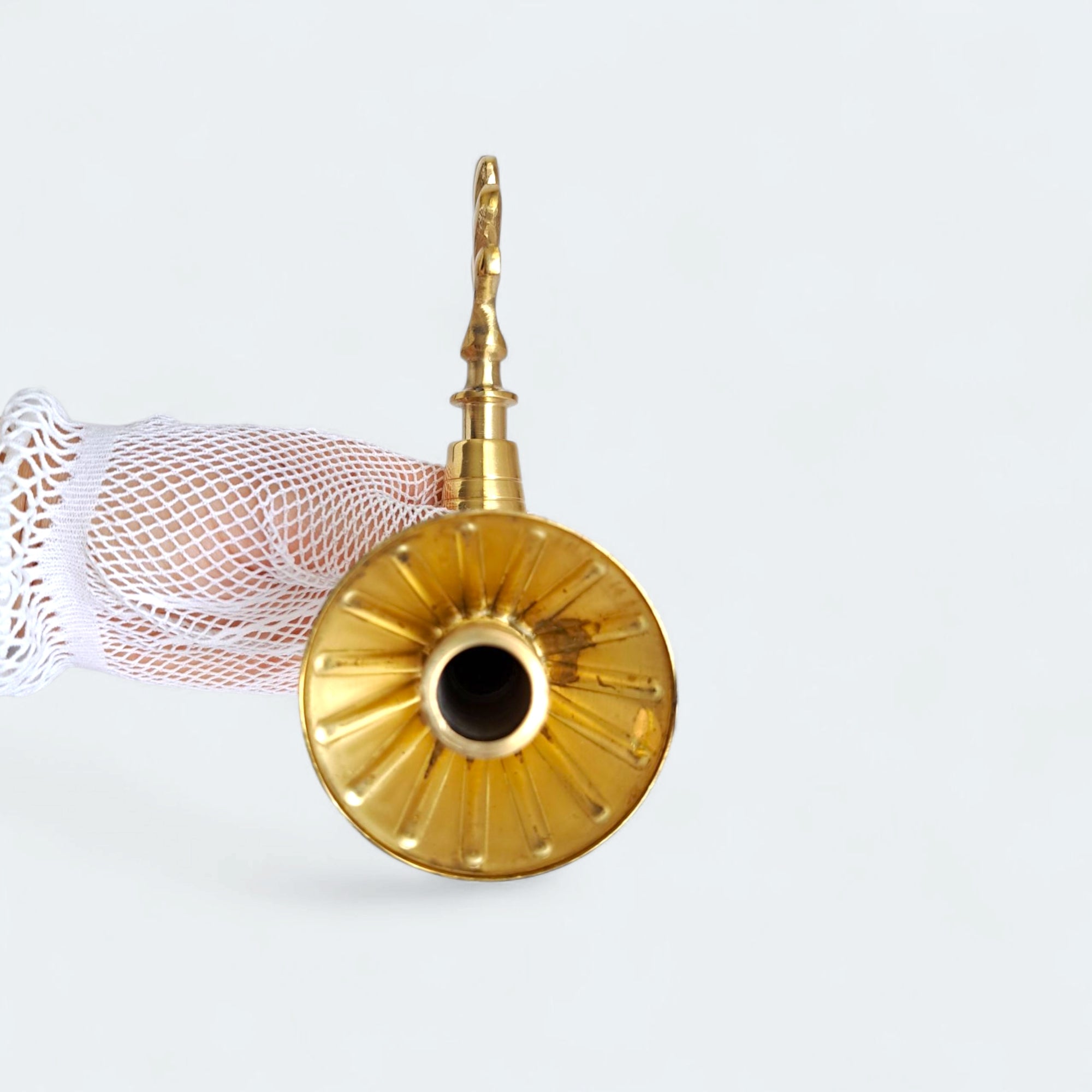 Handmade Vintage Brass Wall Faucet – Ottoman Style Turkish Bath Tap