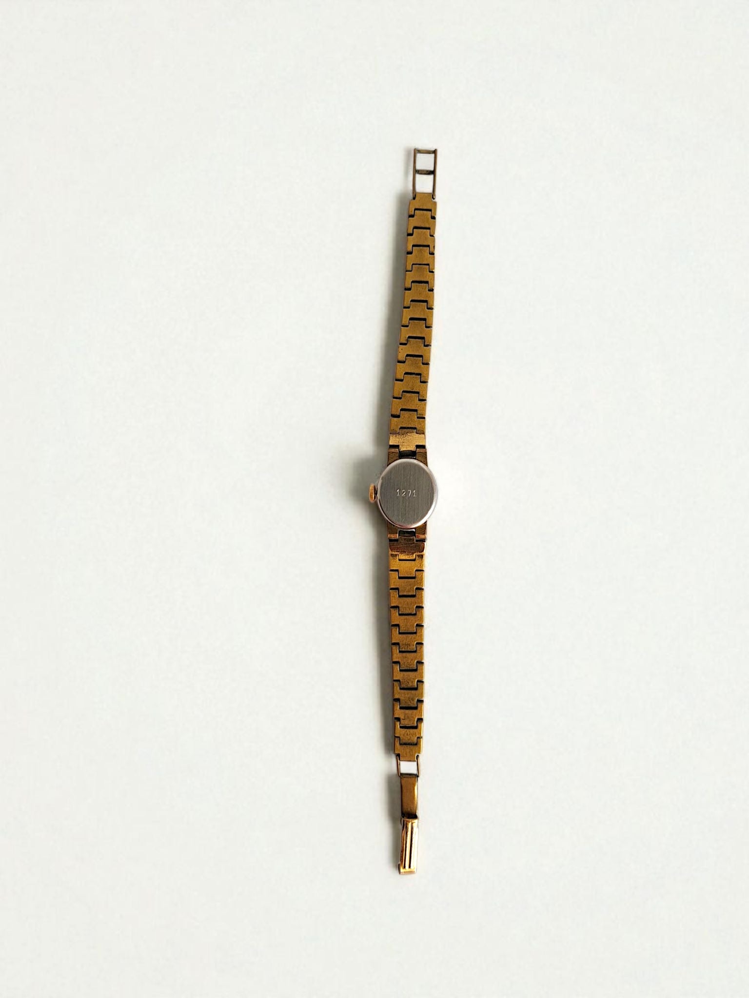 Vintage Chaika Gold Wind-Up Women's Watch