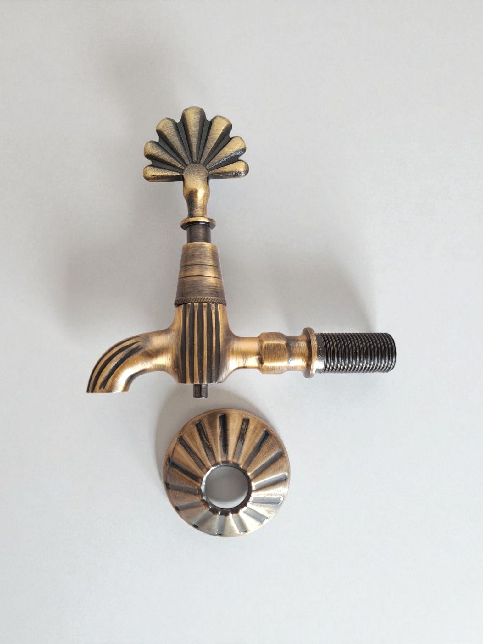 Vintage Brass Wall Faucet – Ottoman Style Turkish Bath Tap