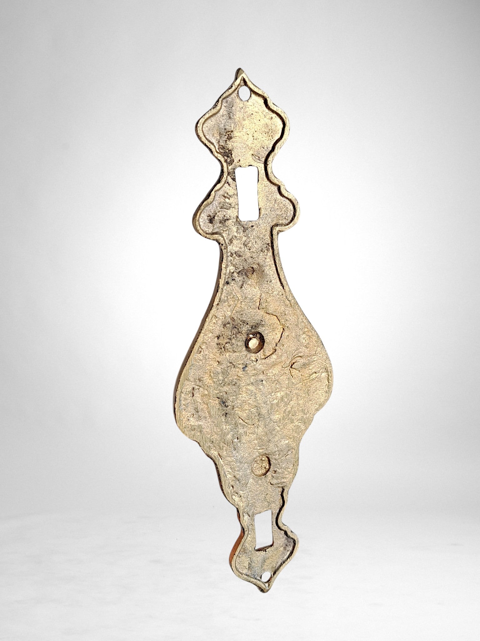Handcast Solid Brass Wall Hook – Decorative Victorian Towel, Coat & Robe Hanger