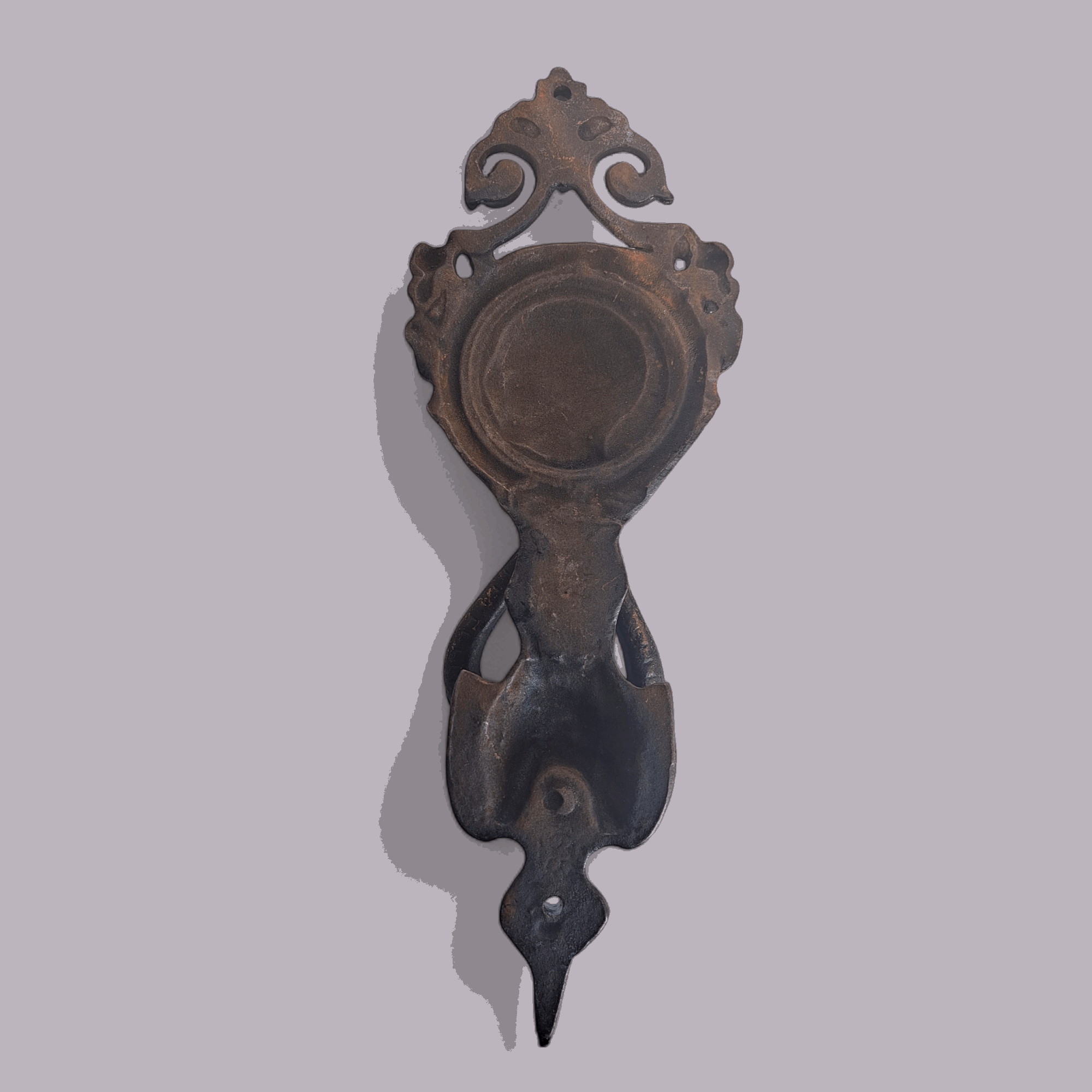 Vintage Brass Roman Door Knocker – Antique Style, Handcrafted Decor