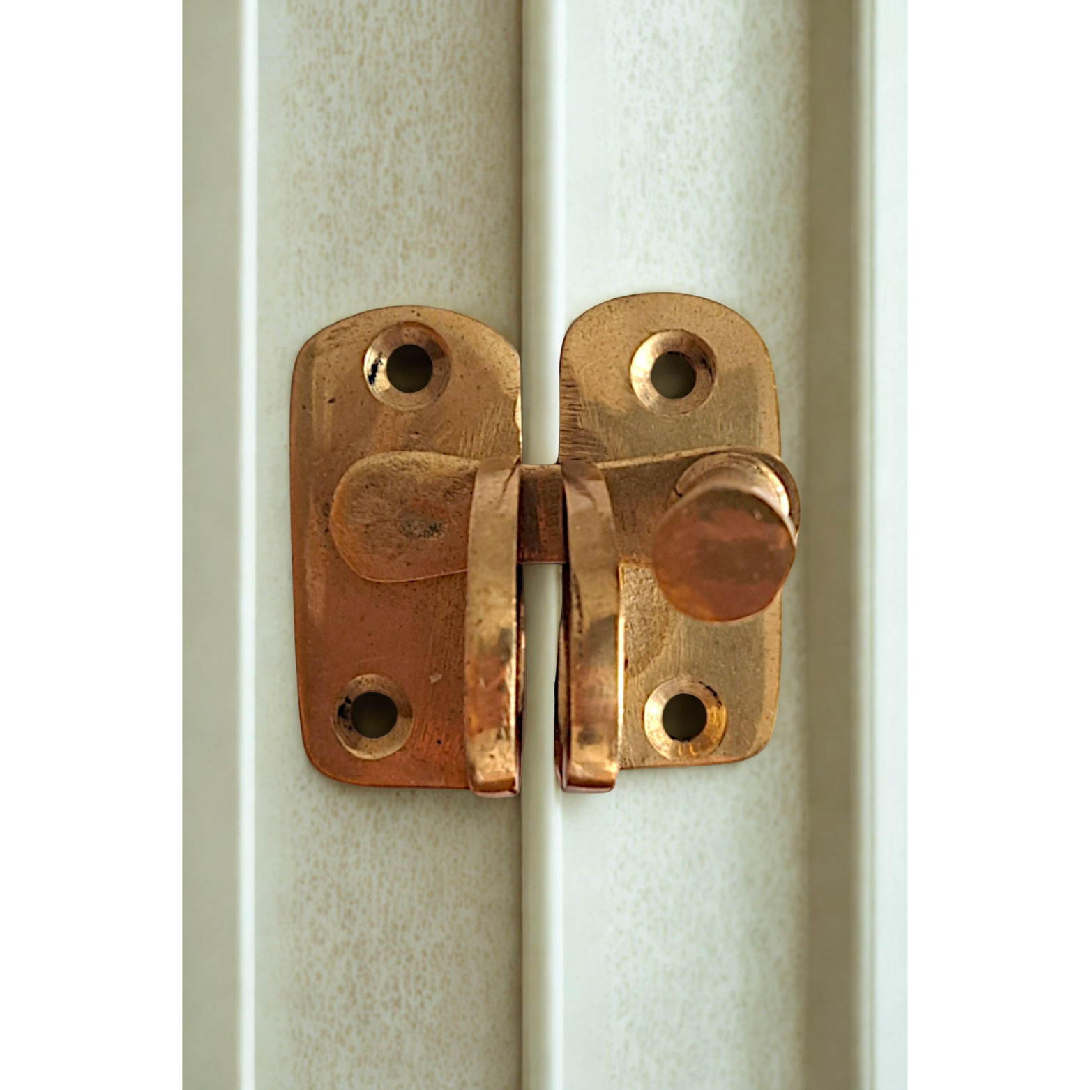 Vintage Brass Latch 4x4cm for Cabinet Hardware Decor