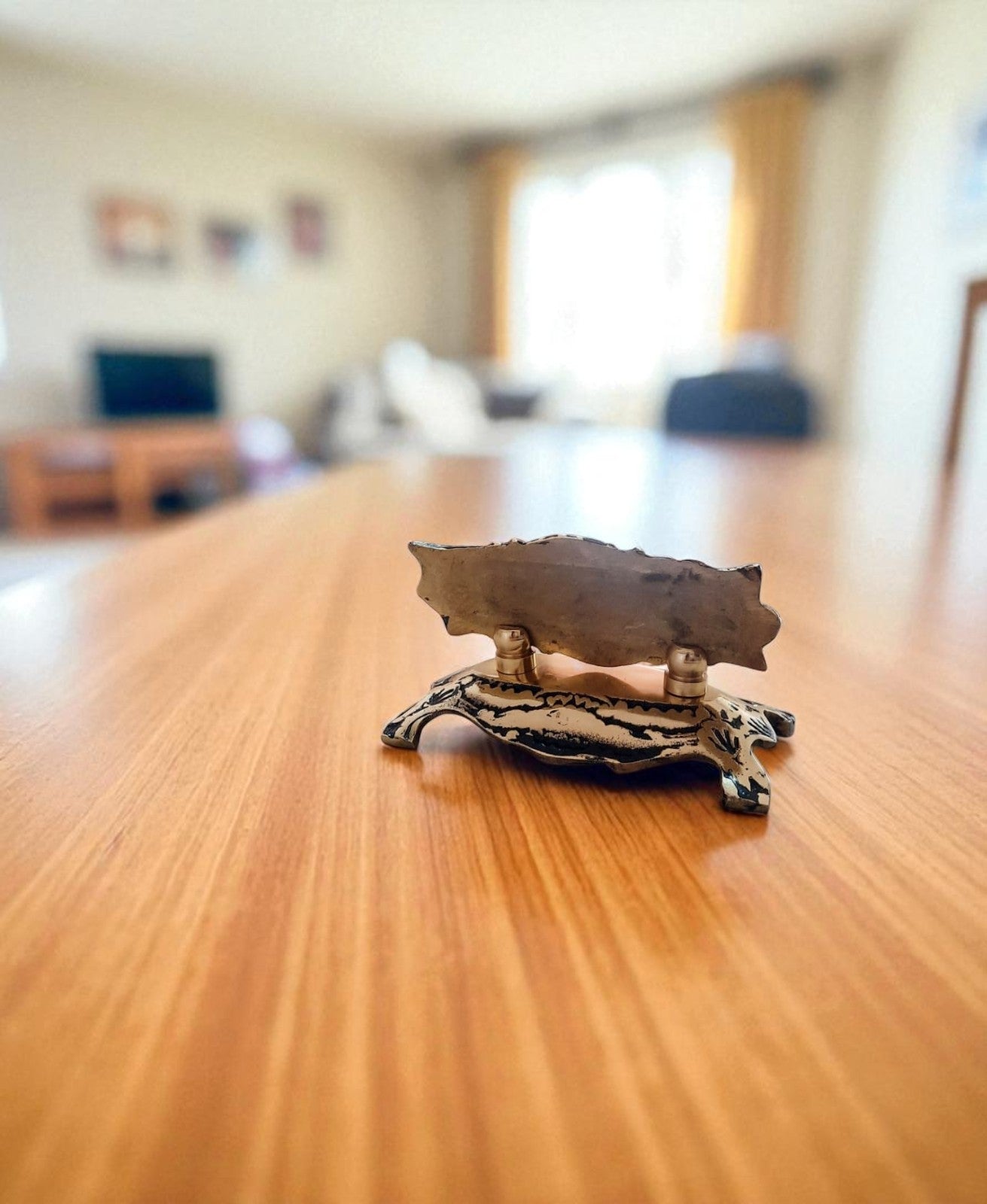 Personalized Brass Desk Name Plate – Custom Office Name Sign – Engraved Solid Brass Nameplate