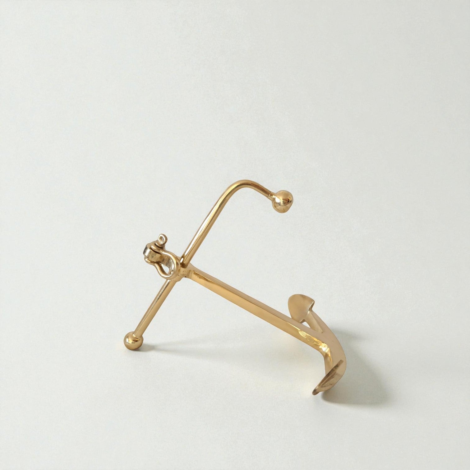 Solid Brass Decorative Boat Anchor – Nautical Home & Office Decor