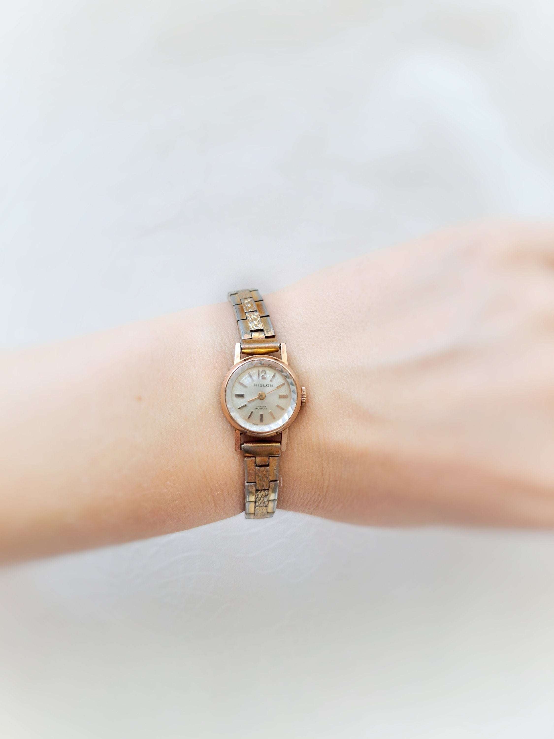 70s Hislon Wind-up Watch For Woman