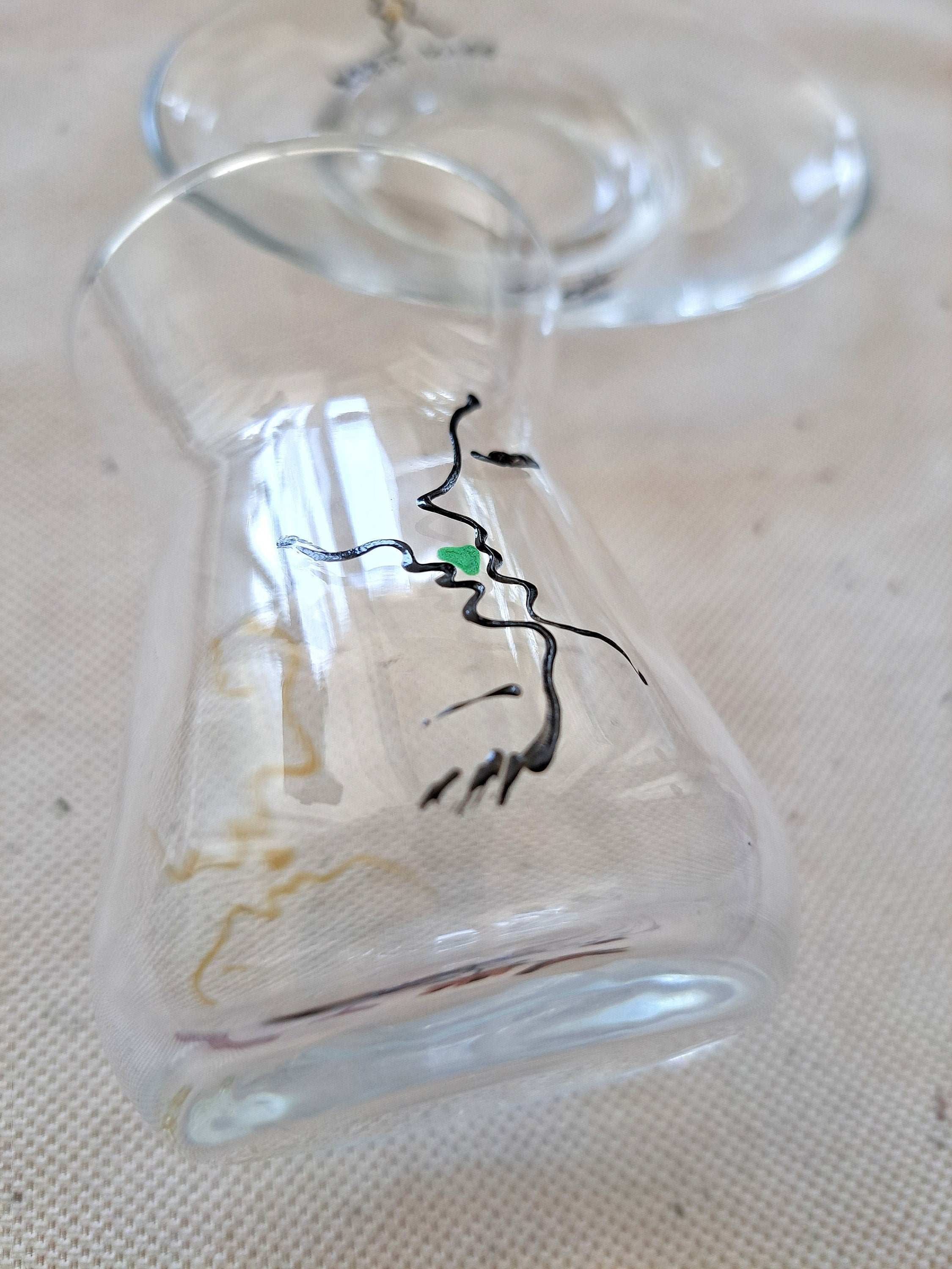 Turkish tea cup set, hand made painted,kiss,couple kiss mugs , local art