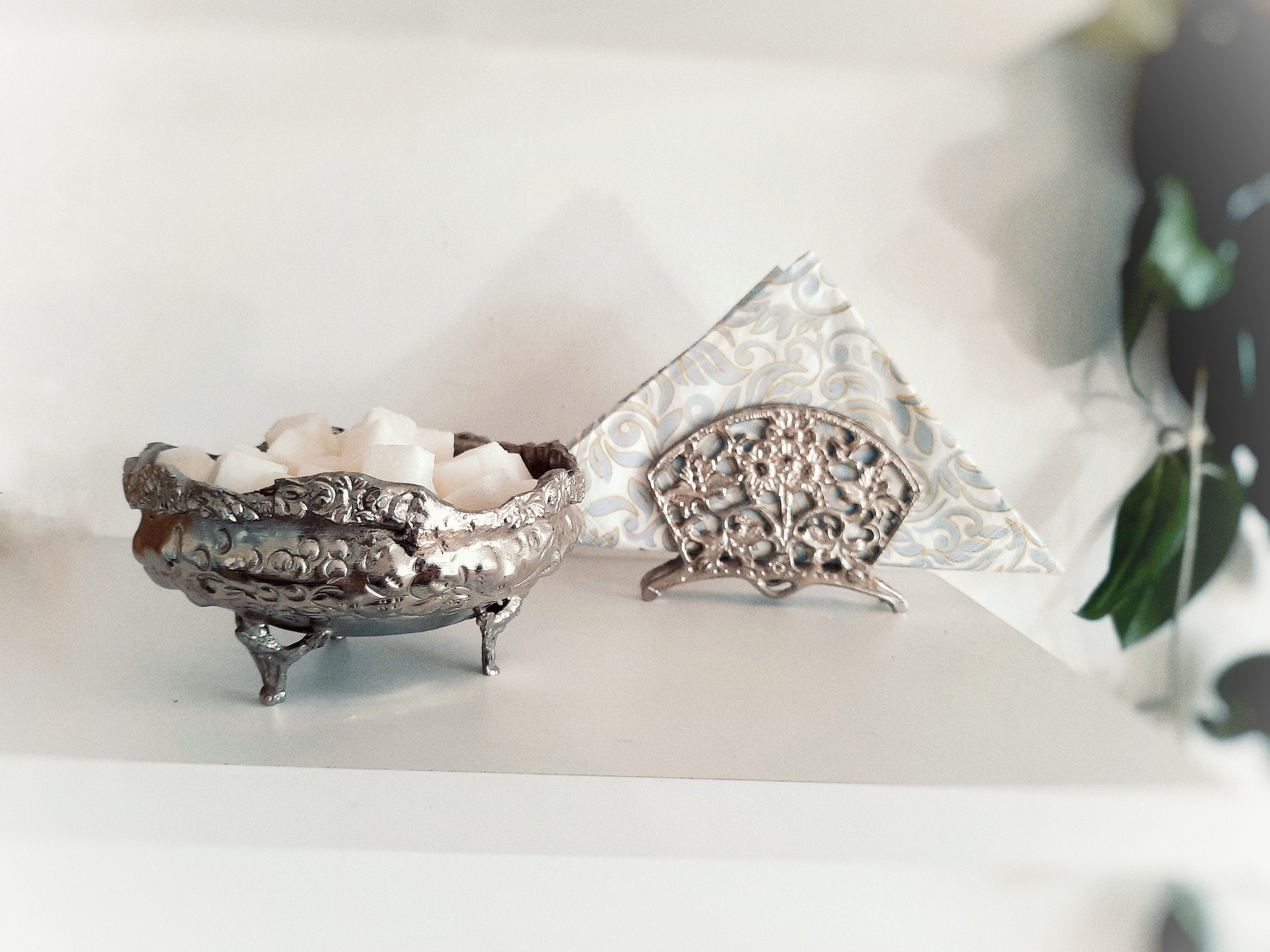 Konserve Pirinç Peçetelik ve Şekerlik