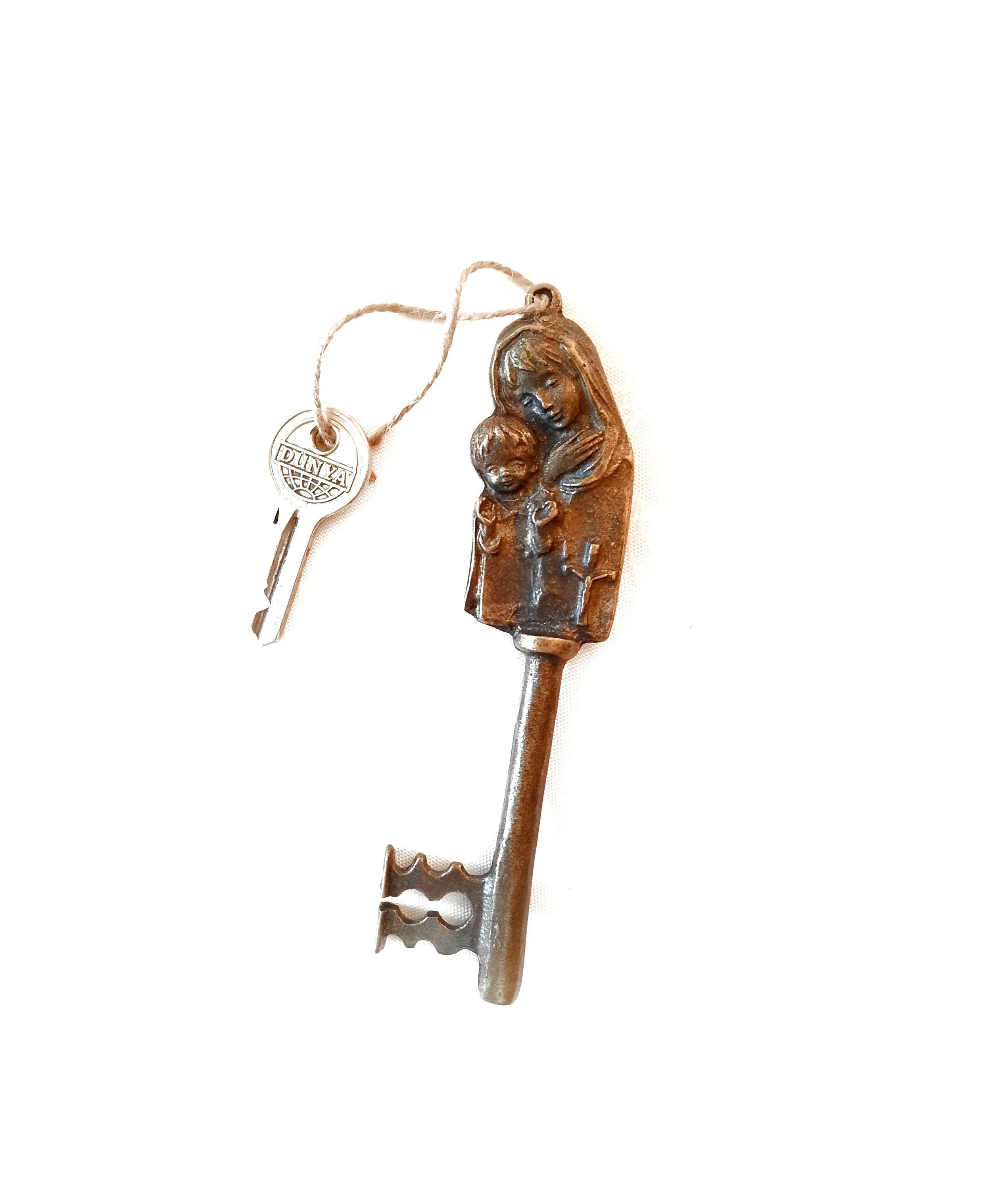 Meryem Ana İsa Çocuk Anahtarlık