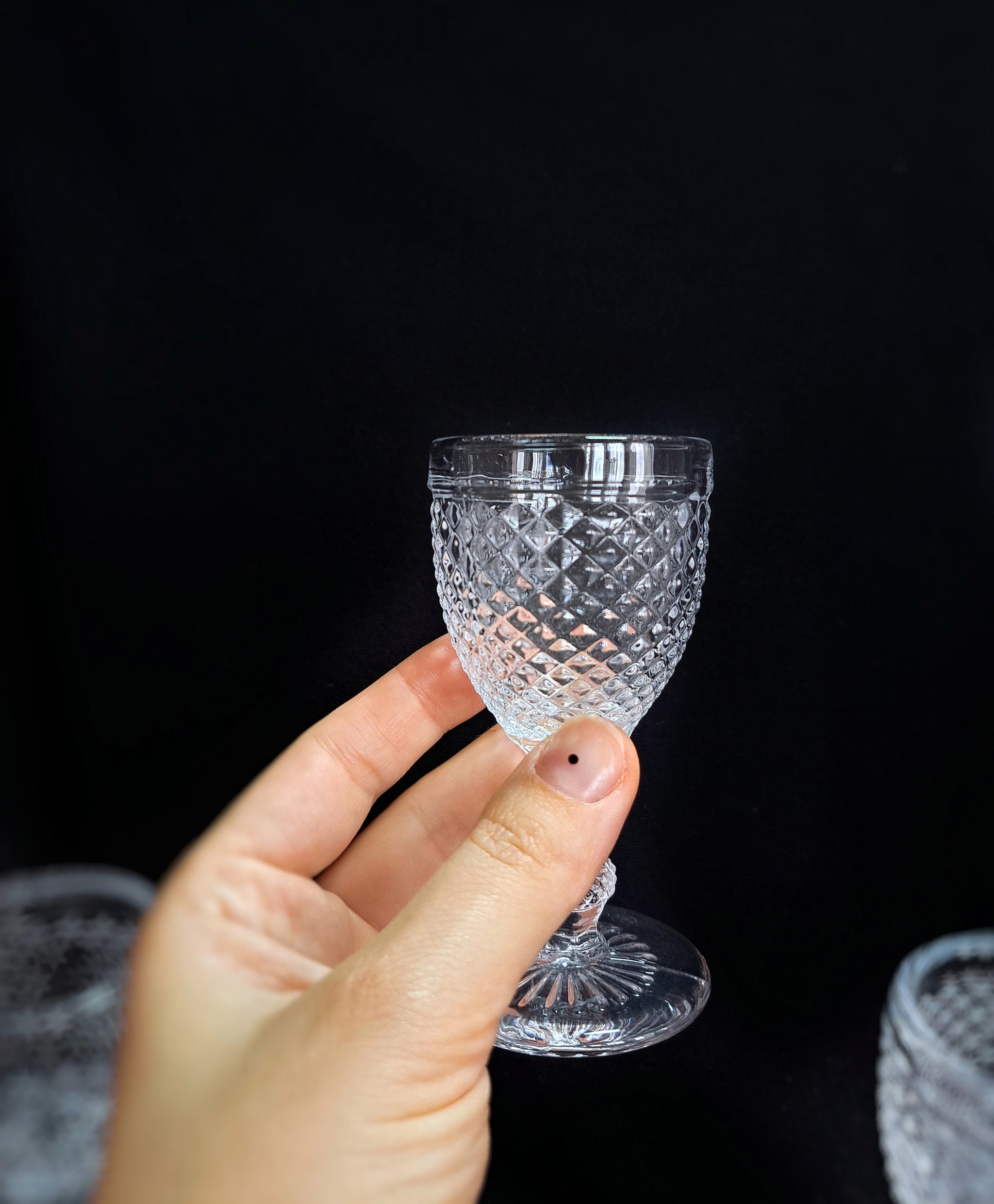 Vintage Klasik 7 Parça Kristal Sürahi Seti Bardaklarla