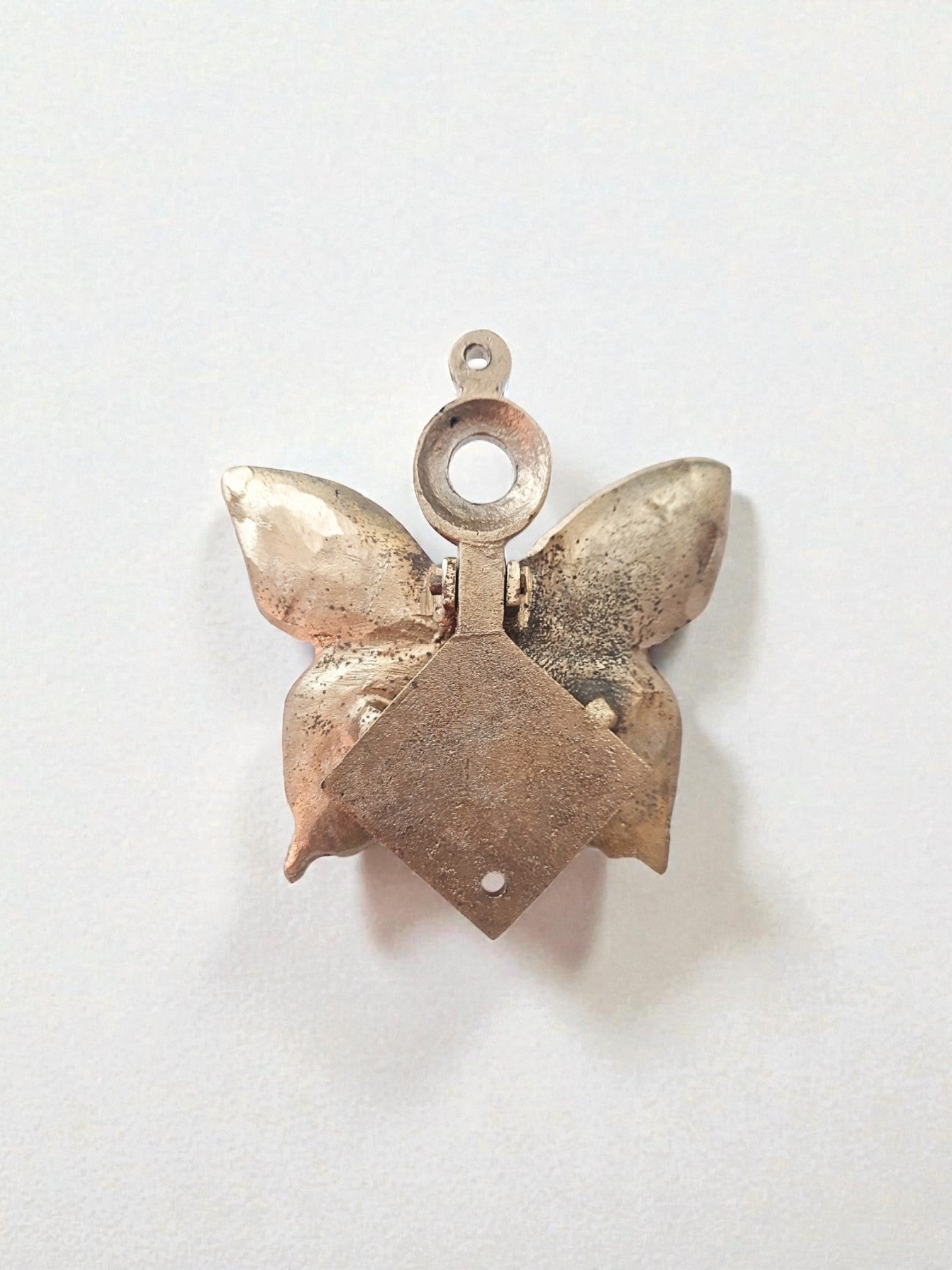 Solid Brass Butterfly Door Knocker – Gold & Antique Gold