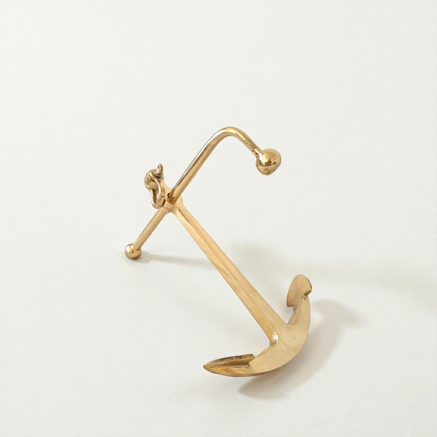 Solid Brass Decorative Boat Anchor – Nautical Home & Office Decor